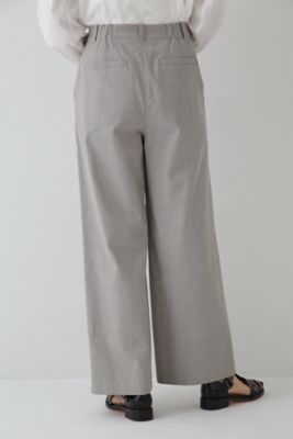 ◆ドビーストレッチセミワイドパンツ（０７７３１３０３０２）