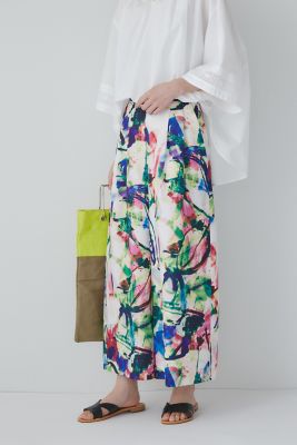 ＜human woman (Women)＞◆オリジナルアートプリントパンツ（０７７３１３０４１１）