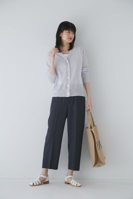 ◆センタープレスストレートパンツ（０７７３１３０５０３）