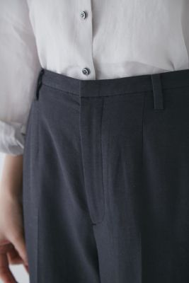 ◆センタープレスストレートパンツ（０７７３１３０５０３）
