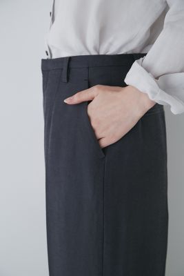 ◆センタープレスストレートパンツ（０７７３１３０５０３）