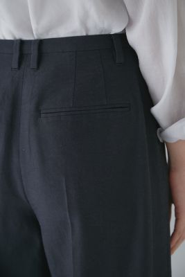 ◆センタープレスストレートパンツ（０７７３１３０５０３）