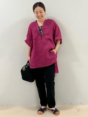 ◆テーパードストレッチパンツ（０７７３１３０６０１）