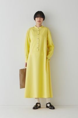 ◇ミモザイエローワンピース（0773140201） | human woman