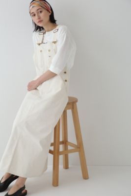 ＜human woman (Women)＞◆Ｌｅｅコラボ・オーバーオールスカート（０７７３１４０３００）