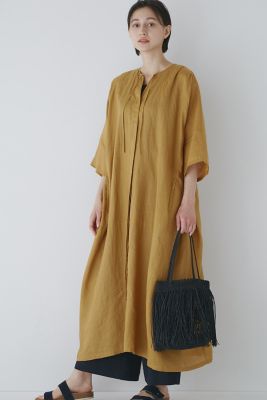 ＜human woman (Women)＞◆ハードマンリネンワンピース（０７７３１４０５０２）
