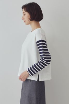 ◆ドッキングボーダーカットソー（０７７３１６０１００）