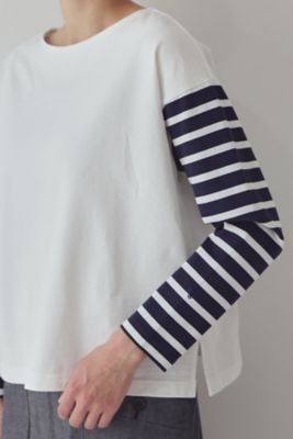 ◆ドッキングボーダーカットソー（０７７３１６０１００）