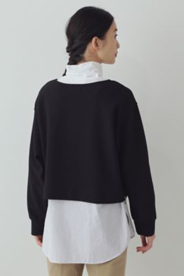◆サイドジップレイヤードプルオーバー（０７７３１６０１０４）