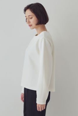 ◆ボートネックダンボールプルオーバー（０７７３１６０１０７）