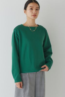 ◆ボートネックダンボールプルオーバー（０７７３１６０１０７）
