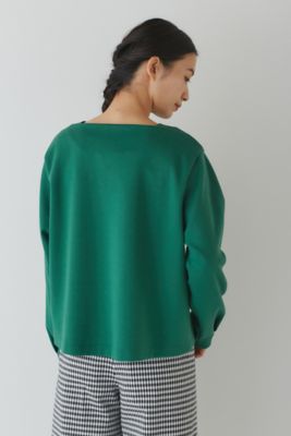 ◆ボートネックダンボールプルオーバー（０７７３１６０１０７）