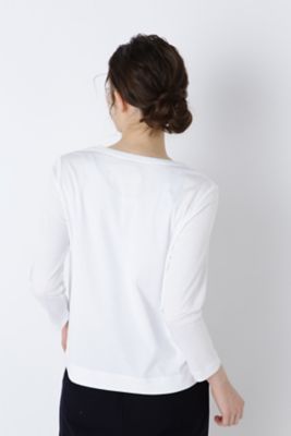 オーガニックコットンスムース長袖Ｔシャツ（０７７３１６０２０４）