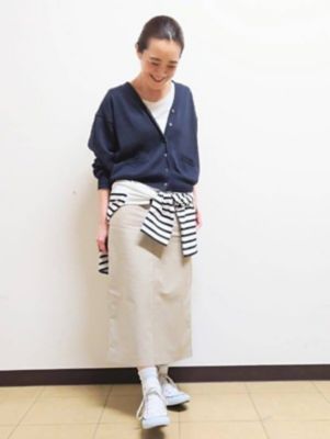 オーガニックコットンスムース長袖Ｔシャツ（０７７３１６０２０４）