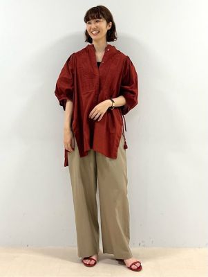 オーガニック丸胴タンクトップ（０７７３１６０３００）