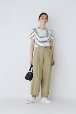 オーガニック綿天竺ボーダーＴシャツ（０７７３１６０３０２）