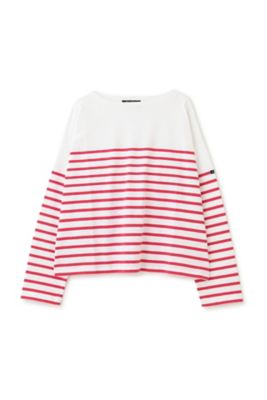 ◇Le minor パネルボーダーカットソー