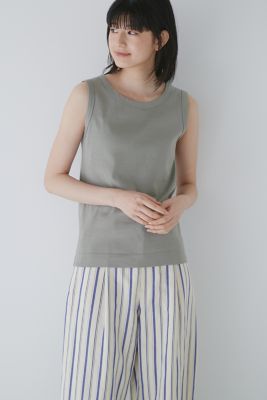 ◆オーガニックコットンタンクトップ（０７７３１６０３０８）
