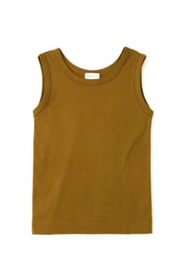 ◆オーガニックコットンタンクトップ（０７７３１６０３０８）