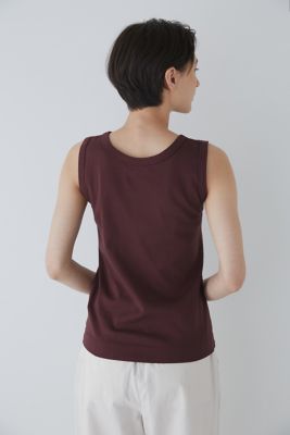 ◆オーガニックコットンタンクトップ（０７７３１６０３０８）