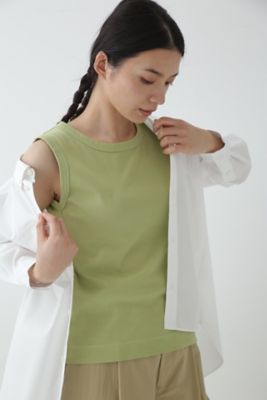 ◆オーガニックコットンタンクトップ（０７７３１６０３０８）