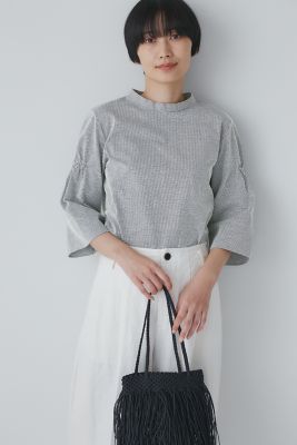 ◆ジャガードストライププルオーバー（０７７３１６０４１０）