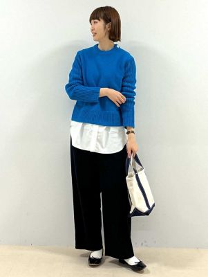 ◆編地コンビプルオーバー（０７７３１７０１０２）