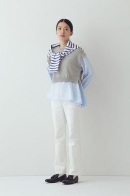 ◆布帛コンビニットプルオーバー（０７７３１７０１０４）