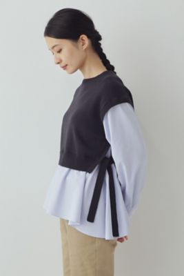 ◆布帛コンビニットプルオーバー（０７７３１７０１０４）