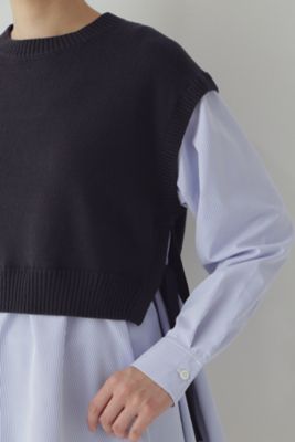 ◆布帛コンビニットプルオーバー（０７７３１７０１０４）