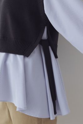 ◆布帛コンビニットプルオーバー（０７７３１７０１０４）