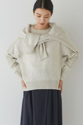 ＜human woman (Women)＞◆ギマコットンプルオーバー（０７７３１７０２０１）