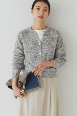 ＜human woman (Women)＞◆ＭＩＸカラーカーディガン（０７７３１７０２０２）