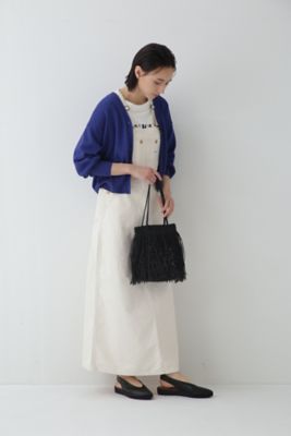 ◆ペーパーヤーンカーディガン（０７７３１７０３０１）