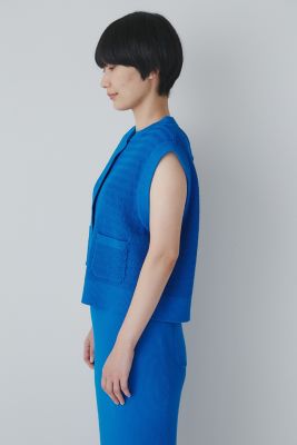◆地柄ニットトップス（０７７３１７０４０７）
