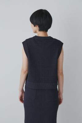 ◆地柄ニットトップス（０７７３１７０４０７）