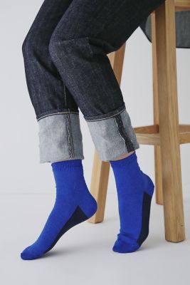 ◇WA．CLOTH バイカラーソックス（0773197400