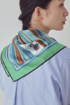 ◇オリジナルシルクスカーフ（0773198100） | human woman