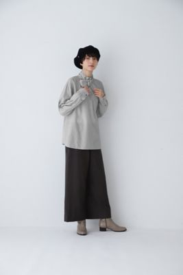 ◆ストライプボウタイブラウス（０７７３２１０１０４）