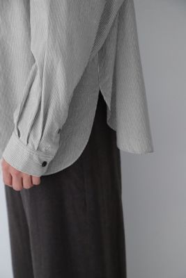 ◆ストライプボウタイブラウス（０７７３２１０１０４）