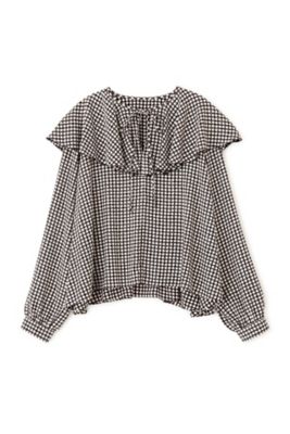 human woman 後ボタン コットン スモック ブラウス N1364 human woman 後ボタン コットン スモック ブラウス N1364 - メルカリ