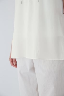 ◆キュプラ綿ブロードブラウス（０７７３２１０７０６）