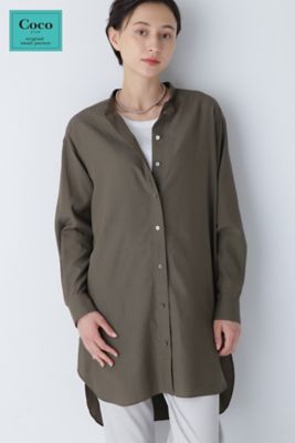 ◇＜Coco size＞ロングシャツ（0773210801