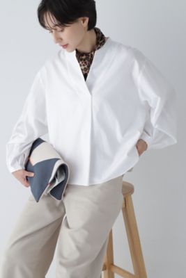 ＜human woman (Women)＞◆キーネックブラウス（０７７３２１０９１１）