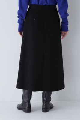 新品未使用ヒューマンウーマンライトモールスキンスカート ライトモールスキンAラインスカート | human woman（ヒューマン