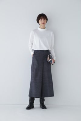 ◆セミ梳毛ツイルスカーチョ（０７７３２２０００５）