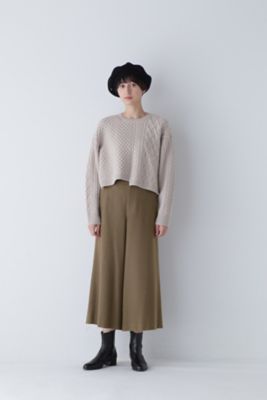 ◆セミ梳毛ツイルスカーチョ（０７７３２２０００５）