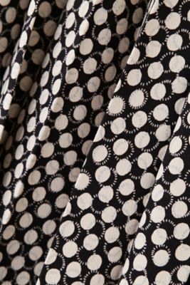 ⭐︎週末お値下げ!【美品】HUMAN WOMAN ドットプリントプリーツスカート ◇ドットプリントプリーツスカート（0773220200） | human