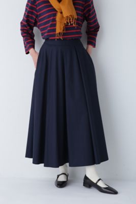 ◆４０／－タイプライタークロススカート（０７７３２２０８０１）