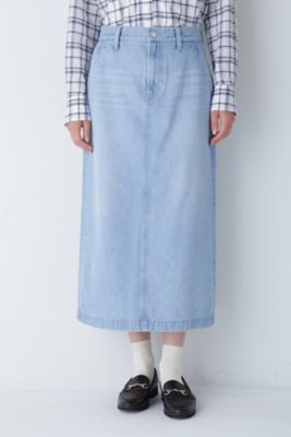 ◆ストレートデニムスカート（０７７３２２０８０５）